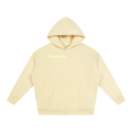 Oversize Fleeced Hoodie Pastel Yellow "The Sunday Label"