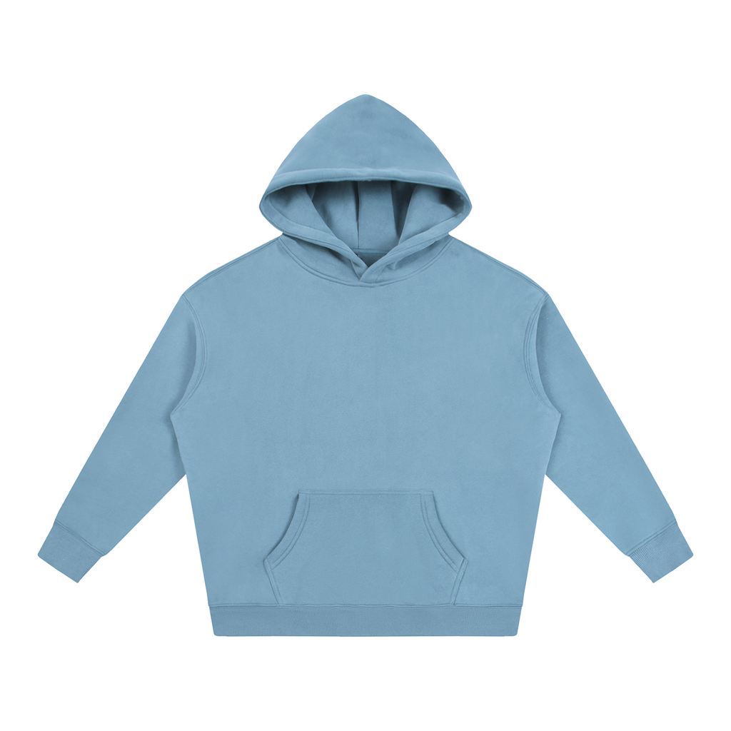 Oversize Fleeced Hoodie "Meet Me At The Beach -1998" sticker in the back