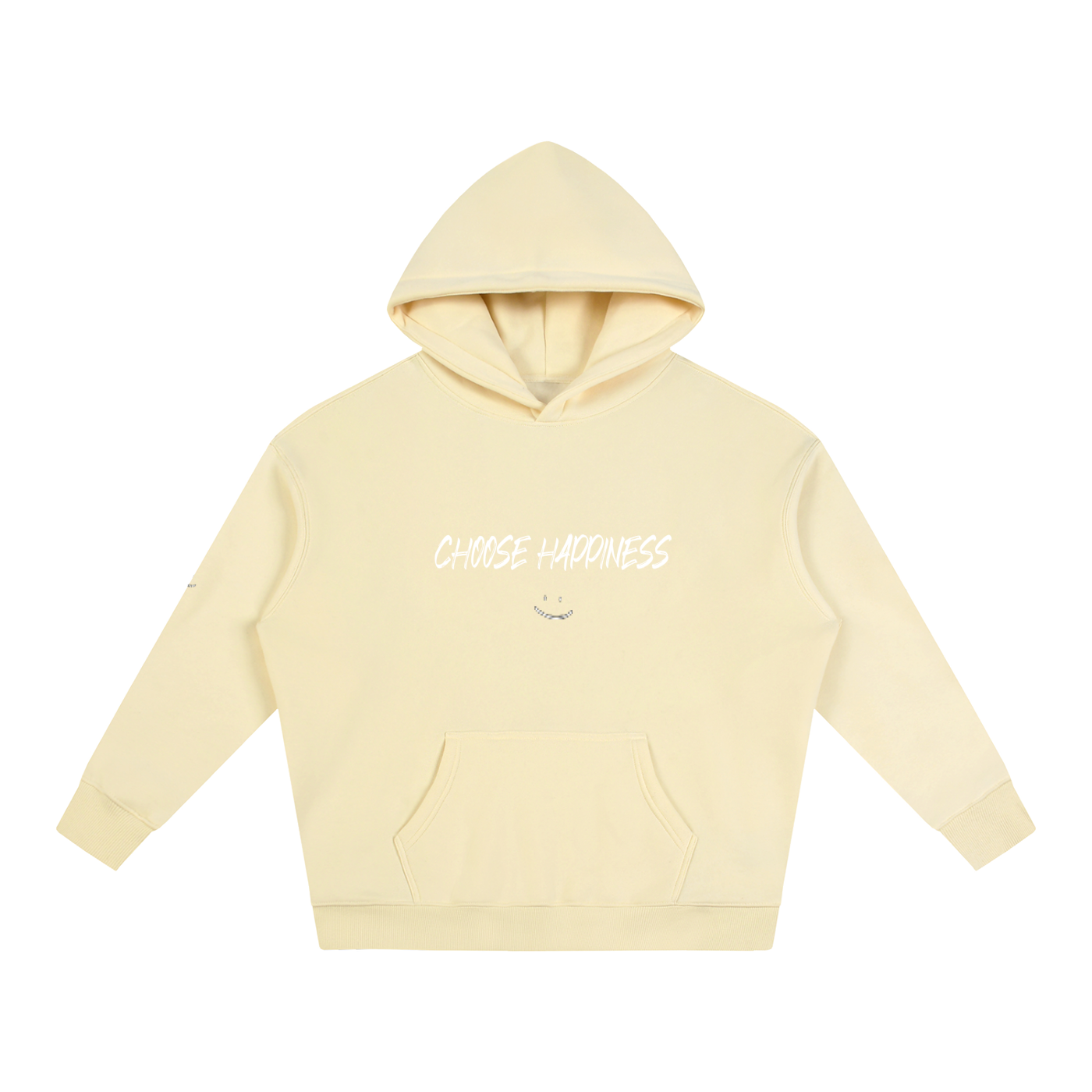 Oversize Unisex "Choose Happiness" hoodie