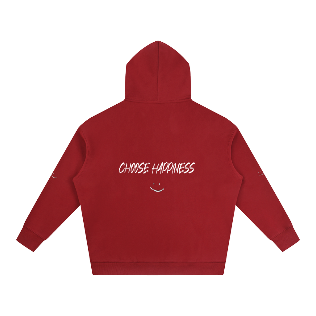 Oversize Unisex "Choose Happiness" hoodie