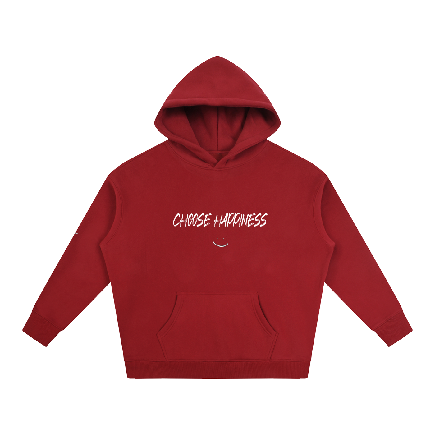 Oversize Unisex "Choose Happiness" hoodie