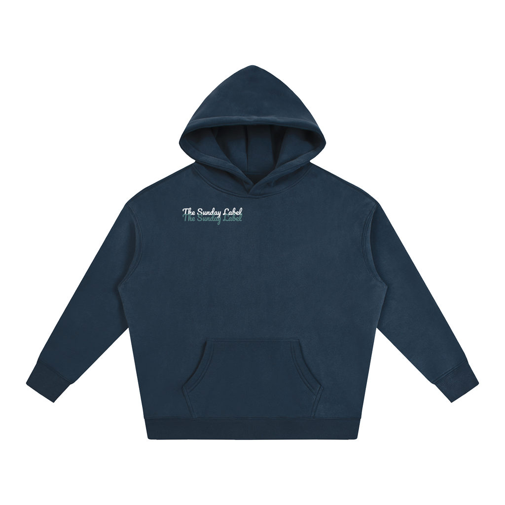 Oversize Fleeced Hoodie "The Sunday Label"