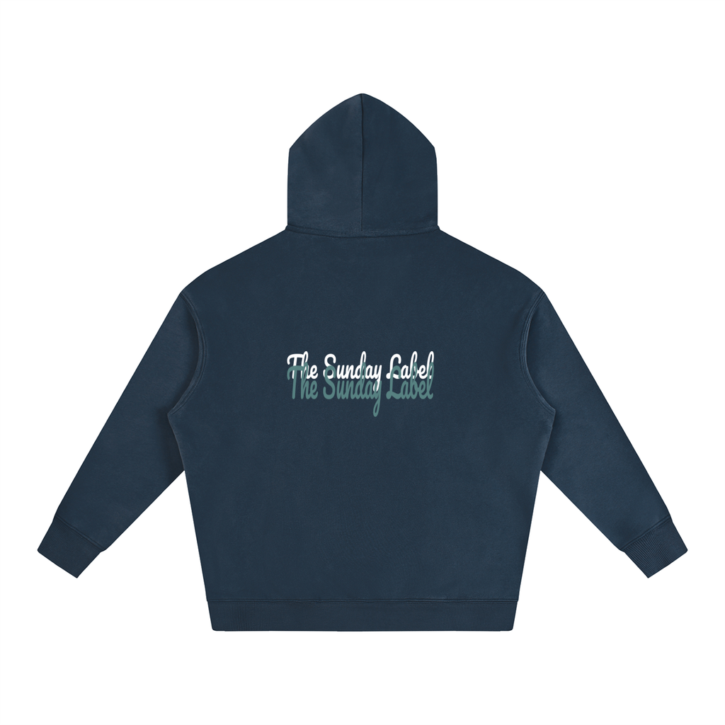 Oversize Fleeced Hoodie "The Sunday Label"