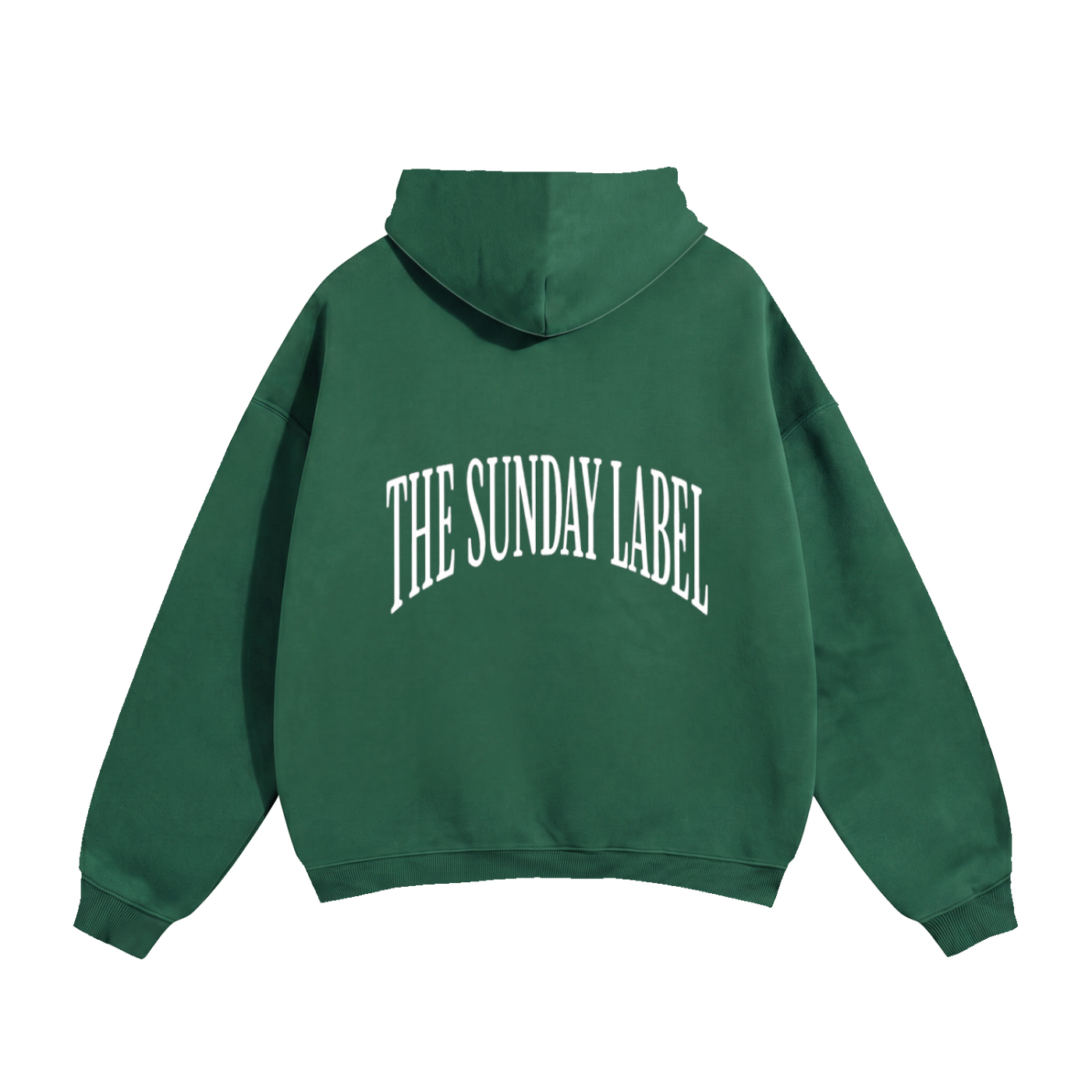The Sunday Label Eden Green Oversized Fleece Hoodie