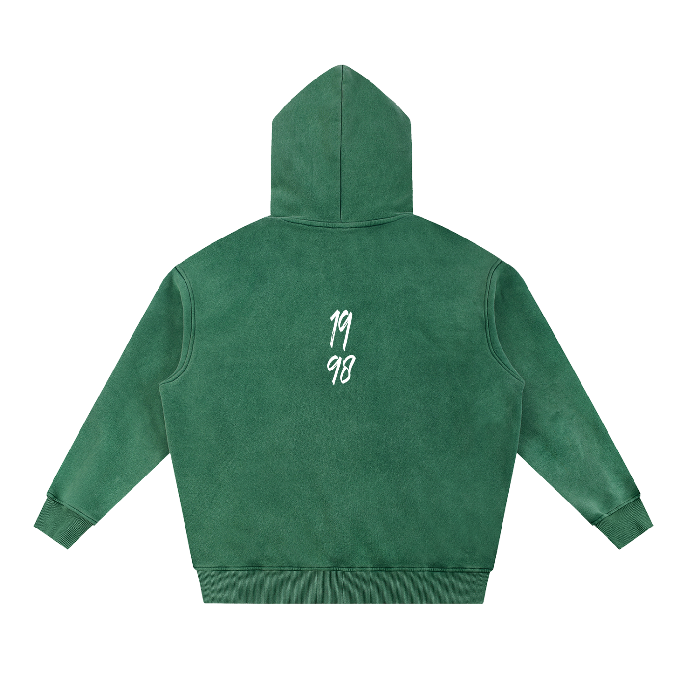 Snow Wash Fleece Oversize Hoodie 1998