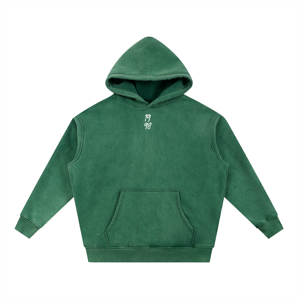 Snow Wash Fleece Oversize Hoodie 1998